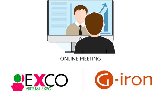 Stand virtuale G-iron® alla EXCO Virtual Expo